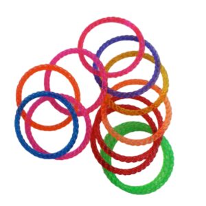 PULSERAS CON BRILLO x12 (ROTTI)