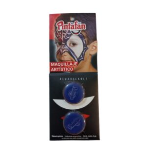 MAQUILLAJE AZUL SET X2 PACK X3