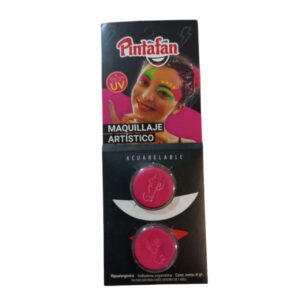 MAQUILLAJE ROSA FLUO SET X2 PACK X3