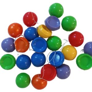 NARIZ DE PAYASO MULTICOLOR X36