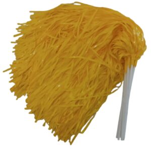 PORRA PLASTICA AMARILLA X10