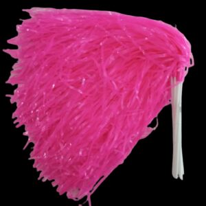PORRA PLASTICA ROSA FLUO X10