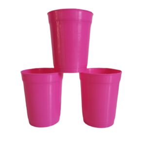VASO 330 CC PP FUCSIA X50
