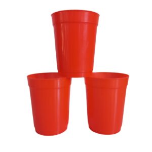 VASO 330 CC PP NARANJA X200