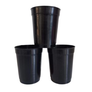 VASO 330 CC PP NEGRO X200