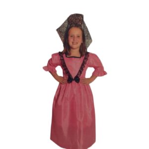 DISFRAZ DAMA AINTIGUA ECONOMICO CON MANTILLA TALLE 0