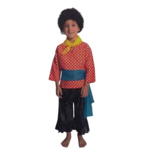 DISFRAZ NEGRITO TALLE 2