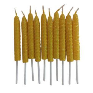 VELON CON GIBRE AMARILLO X10