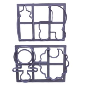 CORTANTE BABY SHOWER X4