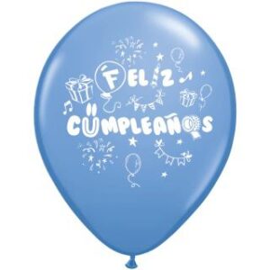 GLOBO FELIZ CUMPLEAÑOS TORTA X50