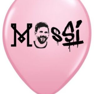 GLOBO MESSI ROSA X50