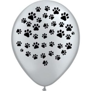 GLOBO HUELLITAS BLANCO X50