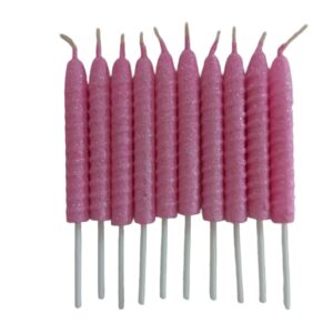 VELON CON GIBRE ROSA X10