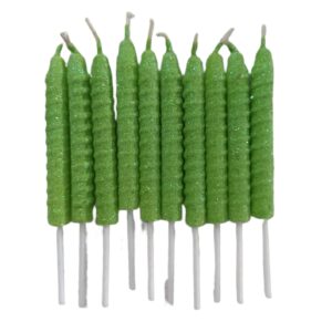 VELON CON GIBRE VERDE MANZANA X10