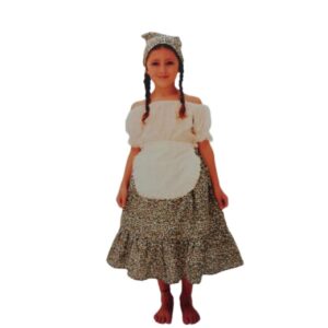 DISFRAZ PAISANA ECONOMICA TALLE 2