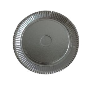 BANDEJA REDONDA PLATEADA PREMIUM N°9 (41 CM) X10