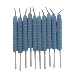 VELON CON GIBRE CELESTE PASTEL X10