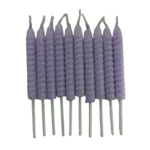 VELON CON GIBRE LILA PASTEL X10