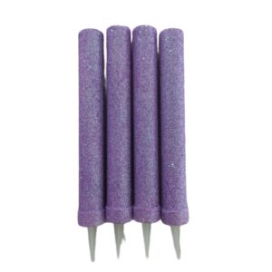 BENGALA CON GIBRE LILA X4