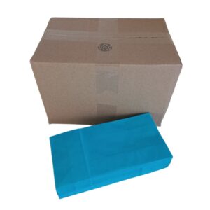 BOLSITA CON FUELLE (12X25) TURQUESA (BULTO 12X50)