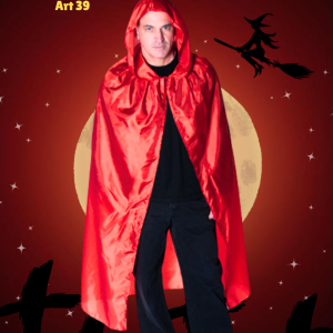CAPA CAPUCHA ROJA ADULTO
