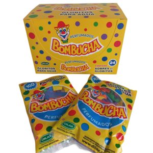 BOMBITA DE AGUA BOMBUCHA PERFUMADA CAJA EXHIBIDORA 24X100