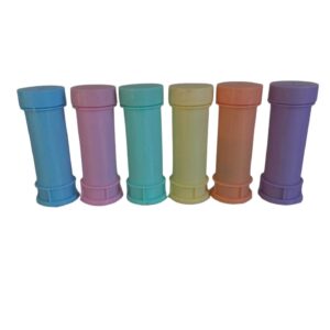 BURBUJERO COLORES PASTEL (BULTO 72 PACK X6)