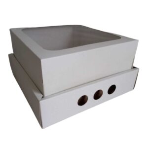 CAJA VISOR  (32 X 32 X 15) X100 UNIDADES
